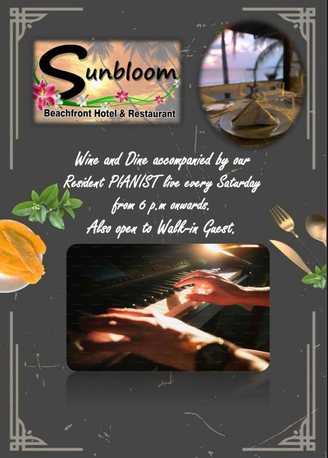 Sunbloom Beachfront Hotel And Restaurant Zambales Sinabacan Ngoại thất bức ảnh